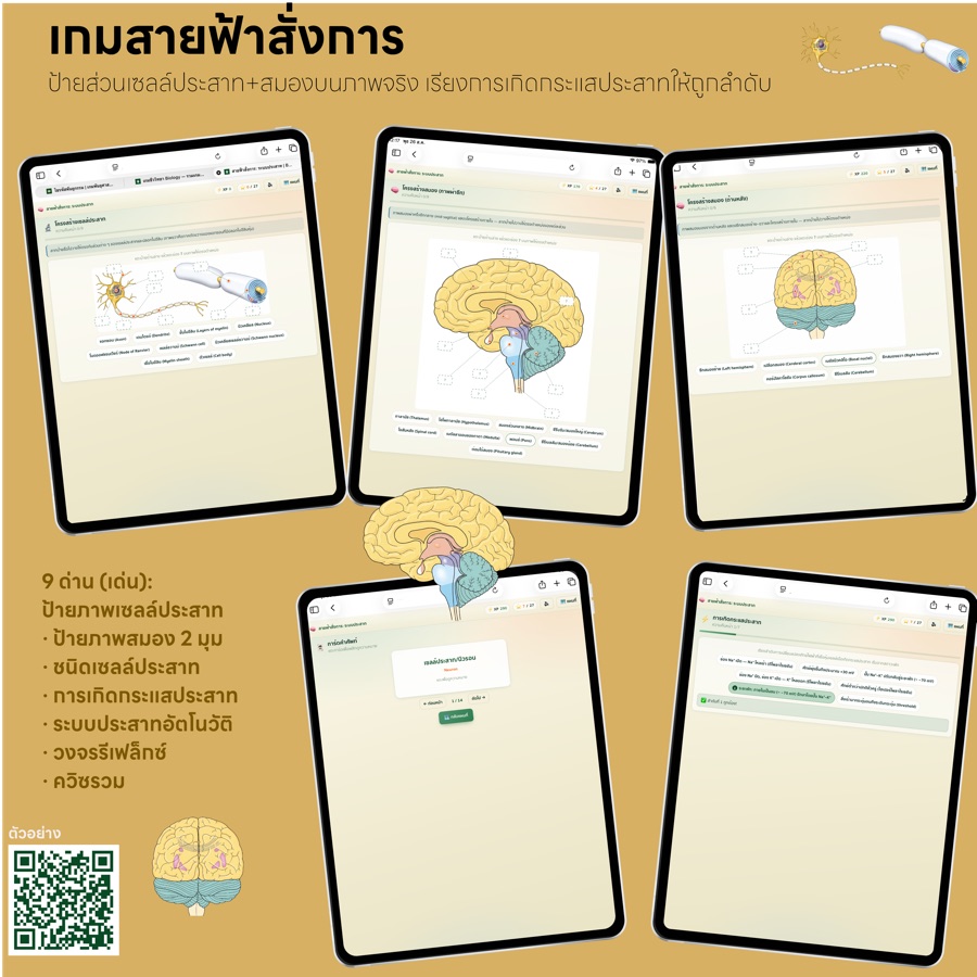 เกมสายฟ้าสั่งการ (ม.6)